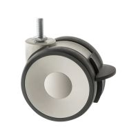 Twin Wheel Braked Castors LS Series