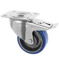 High Temperature Rubber Castors with Brake 3360 Series