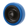 80mm Blue Elastic Rubber Wheel