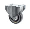 Electro Conductive Fixed Castors 100mm Polyurethane Wheel