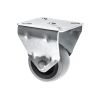 50mm Fixed Castor with rubber wheel