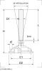 Bolt Down Stainless Steel Adjustable Feet 