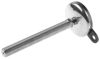 Bolt Down Stainless Steel Adjustable Feet 100mm Dia, M20 x 150mm