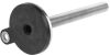 Bolt Down Stainless Steel Adjustable Feet 100mm Dia, M16 x 150mm