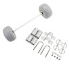 Wheelez Axle Kit with 2 x 24cm Wheels and Axle Full Kit
