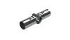 Nickel Plated Metal Tube Connector 180 degree