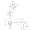 Nickel Plated Metal Corner Joints 65mm Length - ES-2-NI
