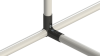 Metal Corner Joints Black 65mm Length