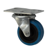 Flexello 61 Series 63mm Blue Rubber Castor Wheel 261RN