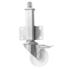 JA 80mm Medium Duty Jacking Castor with Brake Nylon Wheel 150kg Load