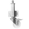 JA 125mm Medium Duty Jacking Castor with Brake Nylon Wheel 150kg Load