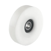 Nylon Guide Roller 42mm Diameter 12mm Ball Bearing