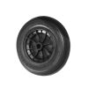 350mm Pneumatic Puncture Proof Wheel with black plastic centre