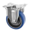 100mm Fixed Castor High Temperature Resistant Rubber Wheel