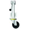 Heavy Duty Jacking Castor with Swivel Rubber 125mm Wheel RH Series 200mm Lift