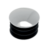 25mm Round Chrome Effect Insert