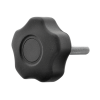 M8 plastic threaded knobs