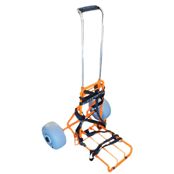 WheelEEZ Folding Beach Cart Mini Ross Castors Castors, Trolley