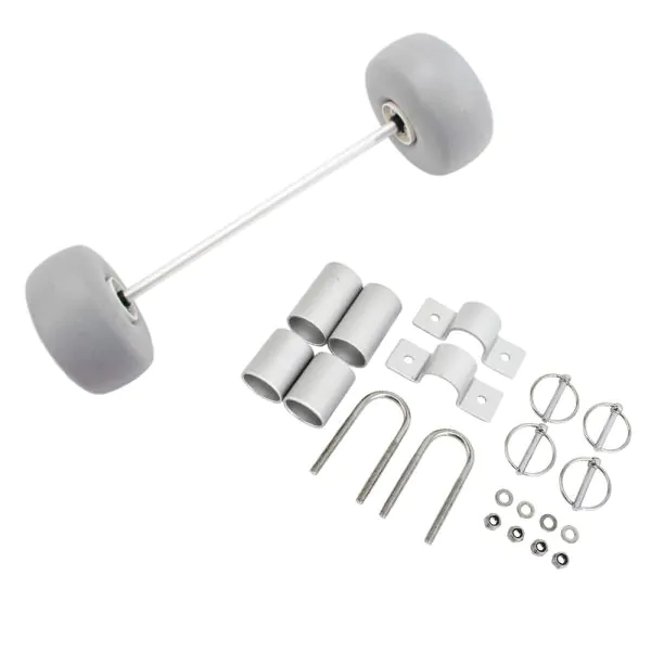 Wheelbarrow top axle kit