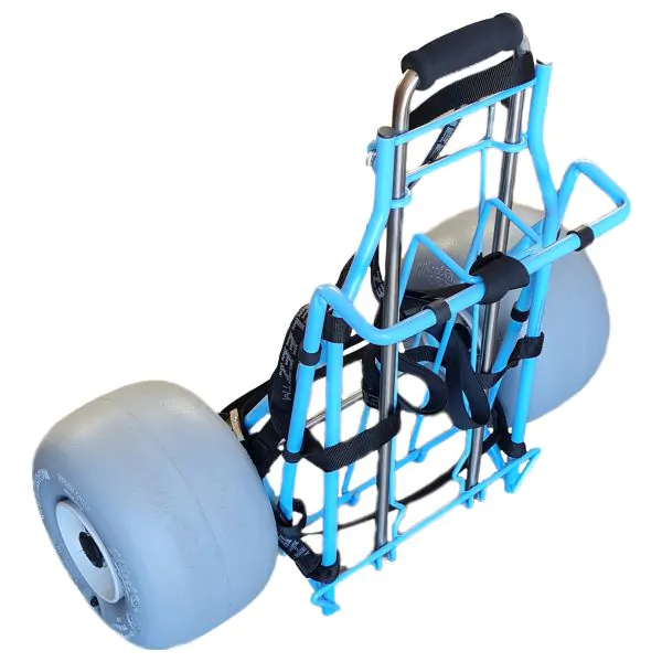 WheelEEZ Folding Beach Cart  Ross Castors Castors, Trolley Wheels