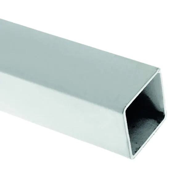 Aluminium Rectangular Tube Box Section  220mm long x 50 x 25 x 3mm wall 