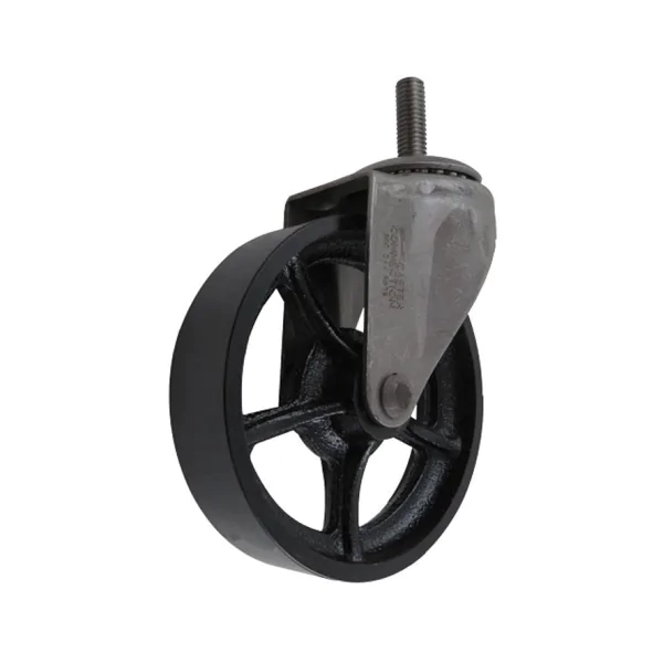 125mm Stem Fitting Cast Iron Industrial Furniture Castor