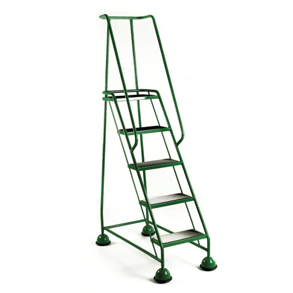 Ladder cheap with wheels